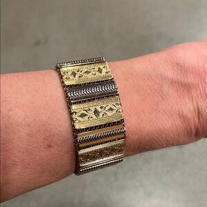 Gold and Silver Tone Bracelet